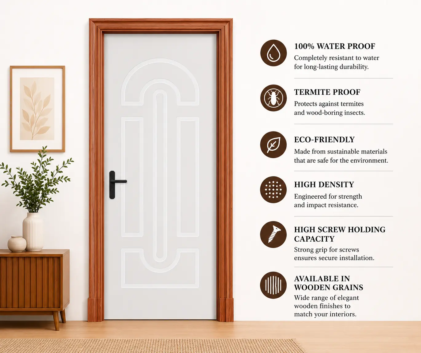 WPC Plain Door